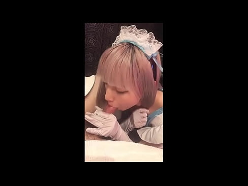 ❤️ Idol japonez [mayuka], kostum shërbyese franceze, pjesa 1, blowjob dhe kërcitje me locion ❤ Vetëm porno tek ne
